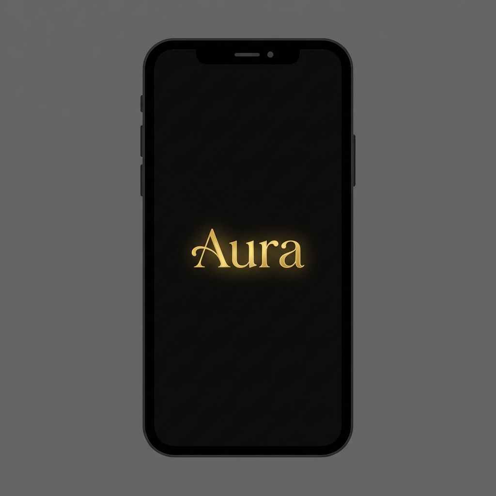 Aura app screen